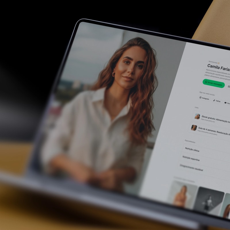 Nutritionist, a professional website helps you get chosen before you say a word