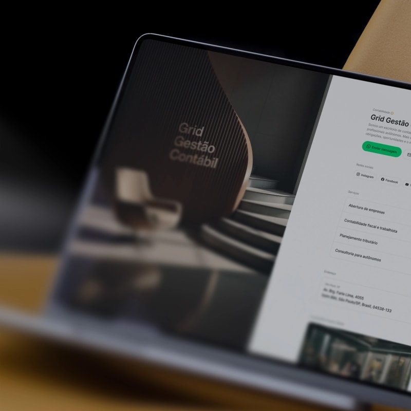 Accountant, convey professionalism from the first click with a website that builds trust