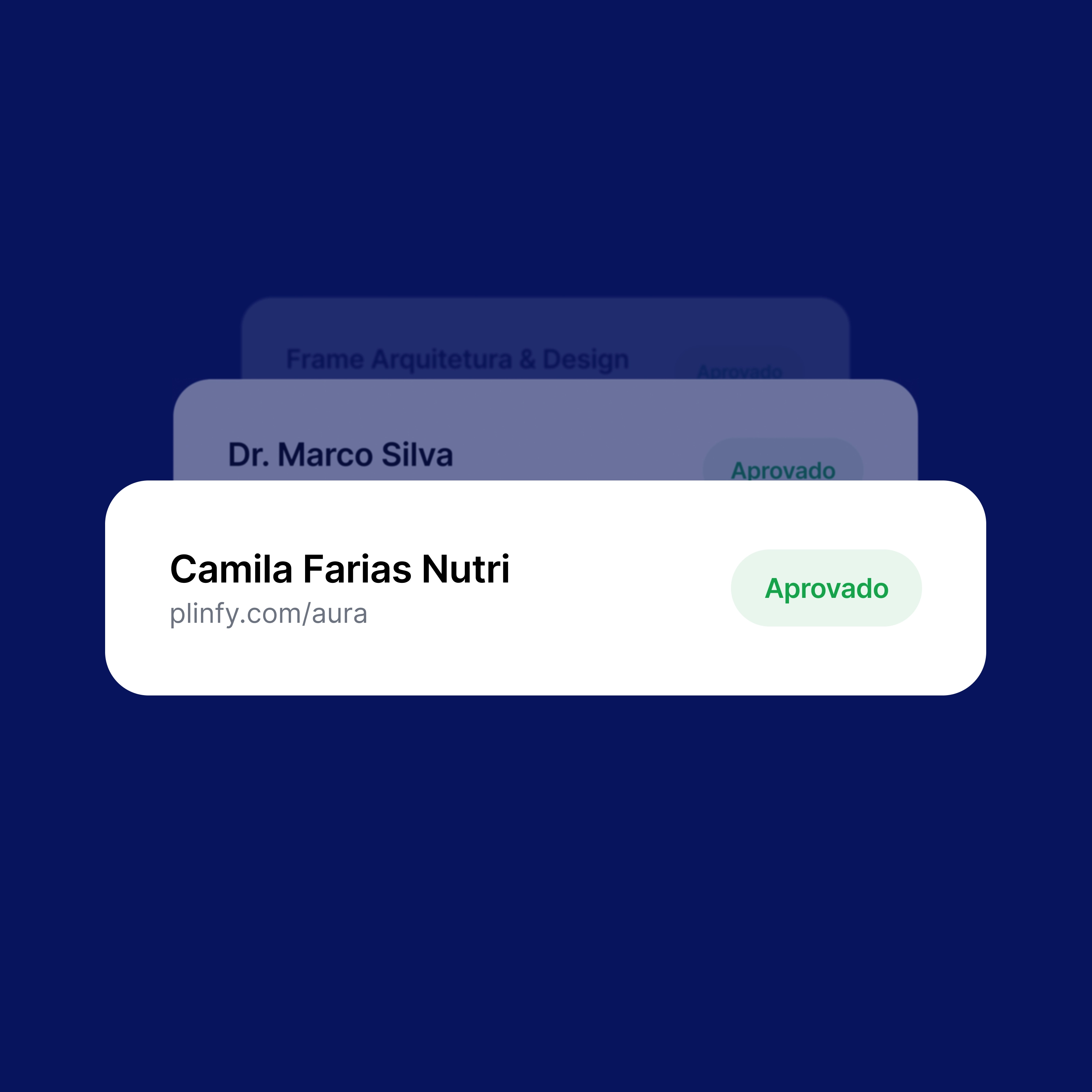 Imagem de notificações das indicações que o usuário da Plinfy recebeu